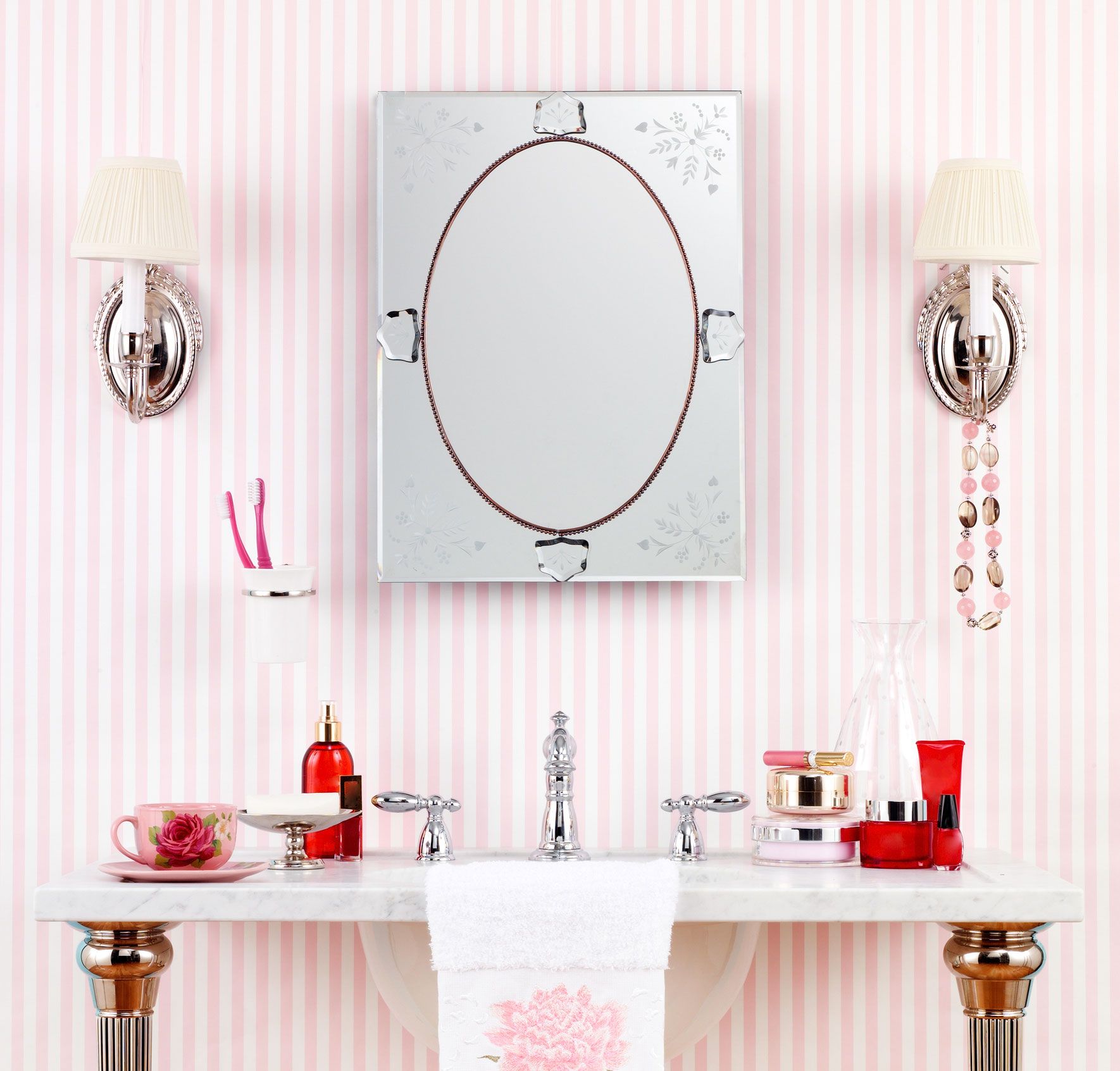 9 Backsplash-ideer til badeværelset, der viser, at badeværelset kan være det smukkeste rum i huset
