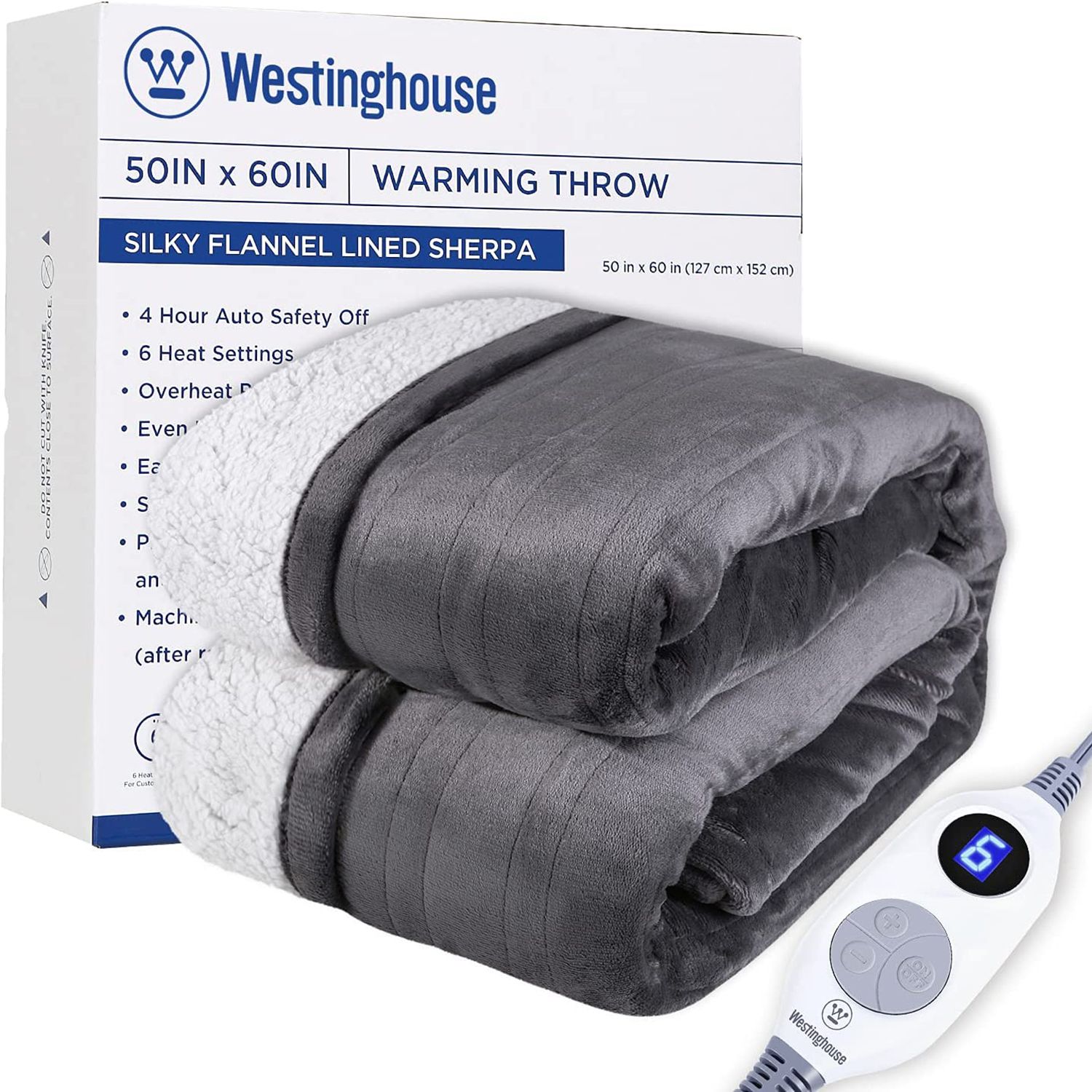 Westinghouse elektrisk tæppe opvarmet
