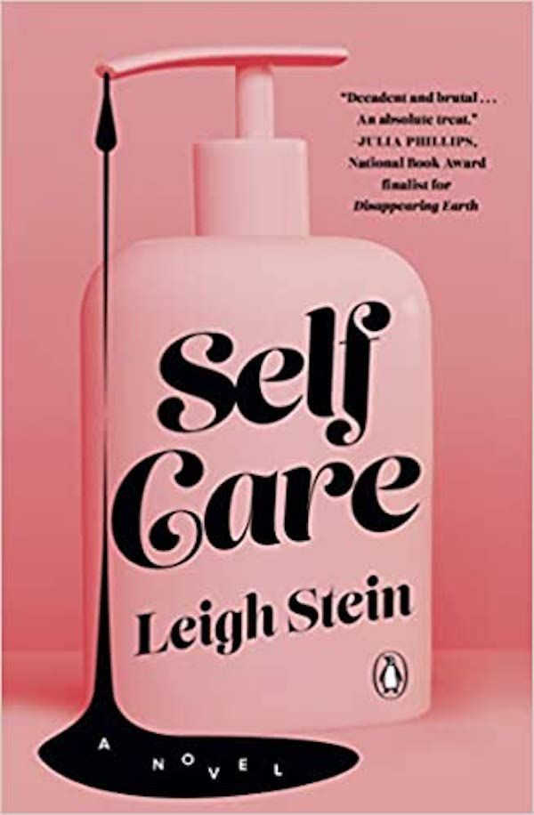 Rózsaszín könyvborító a Self Care számára