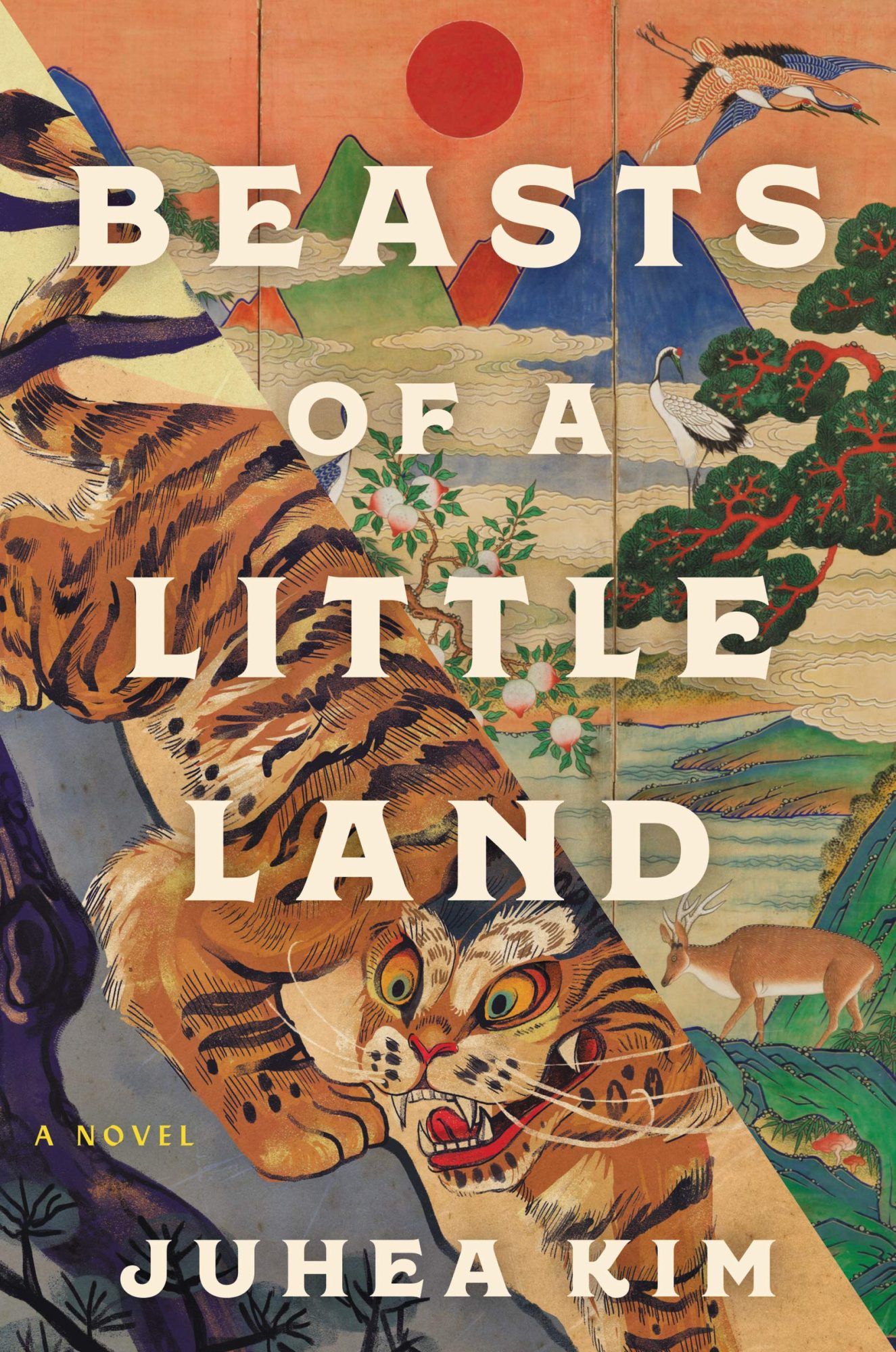 Εξώφυλλο βιβλίου του Beasts of a Little Land της Juhea Kim