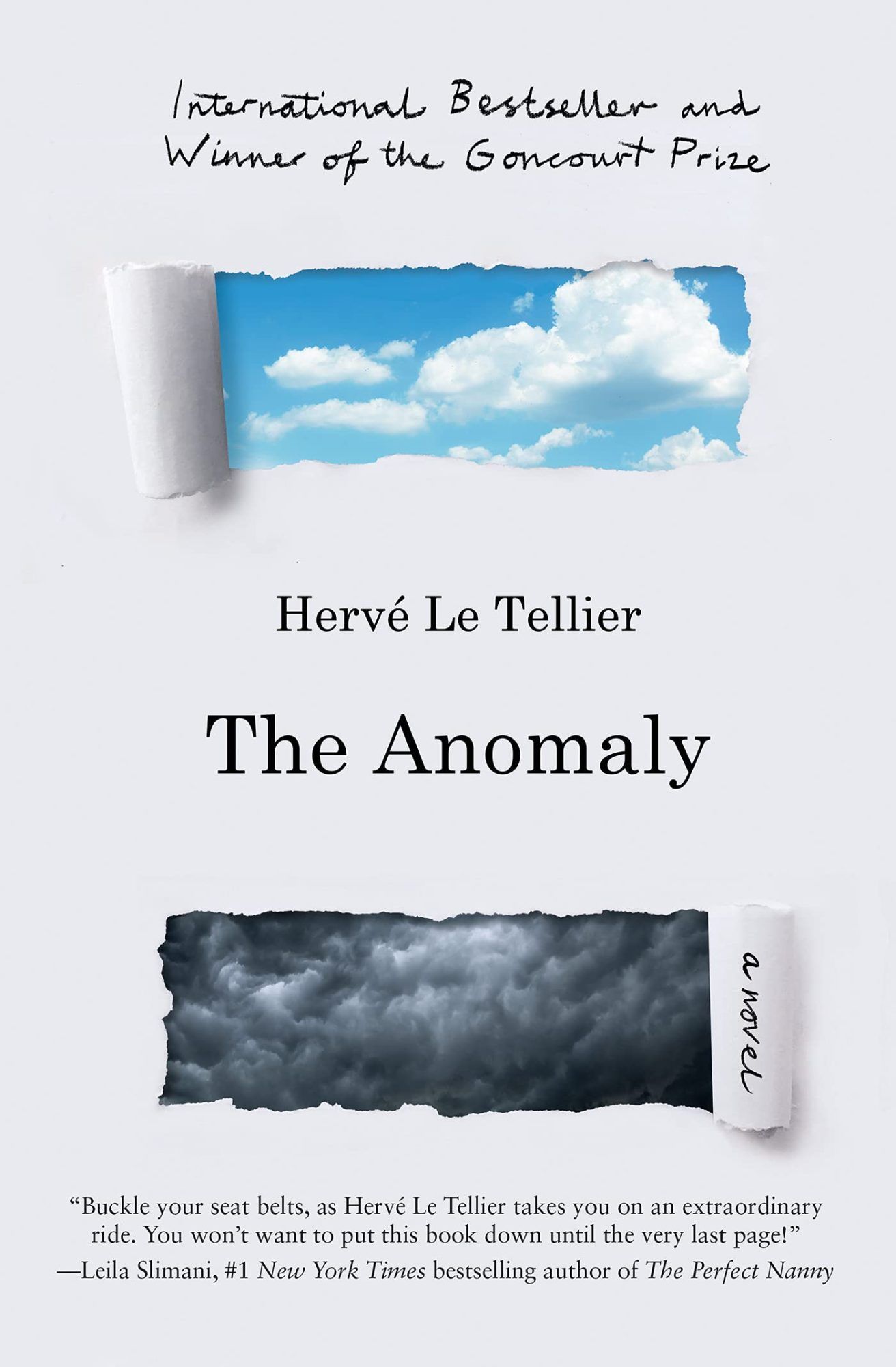 Capa do livro A Anomalia de Hervé Le Tellier