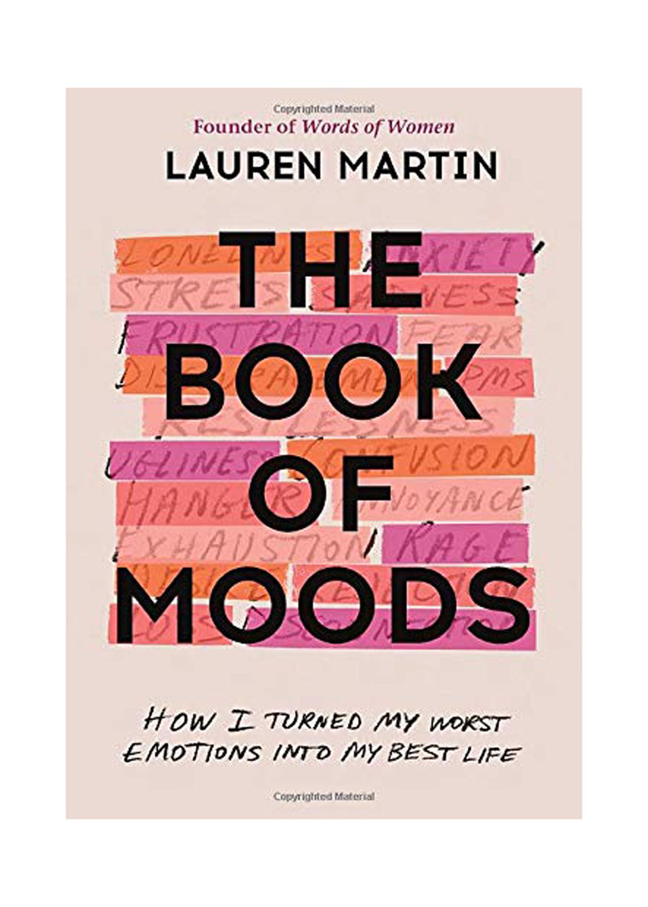 Bons livros para ler em seus 20 anos: 'O livro dos humores: como transformei minhas piores emoções em minha melhor vida' por Lauren Martin