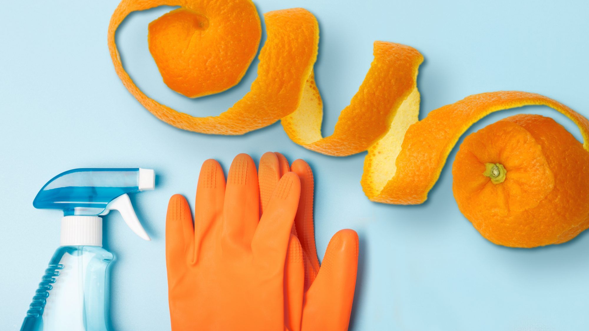 Как да си направим домашен почистващ спрей от портокалови кори