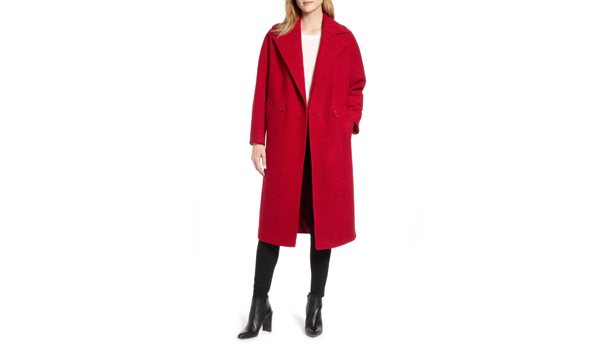 Abrigo rojo de Meghan Markle: Nordstrom