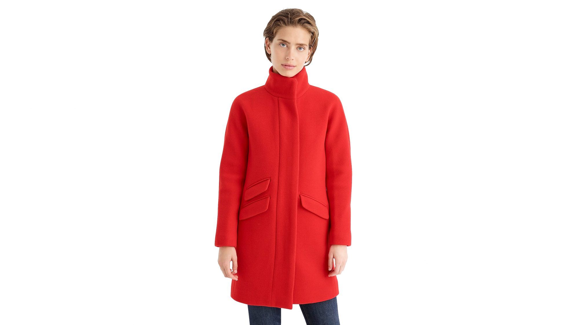 Красное пальто Меган Маркл: Джей Крю