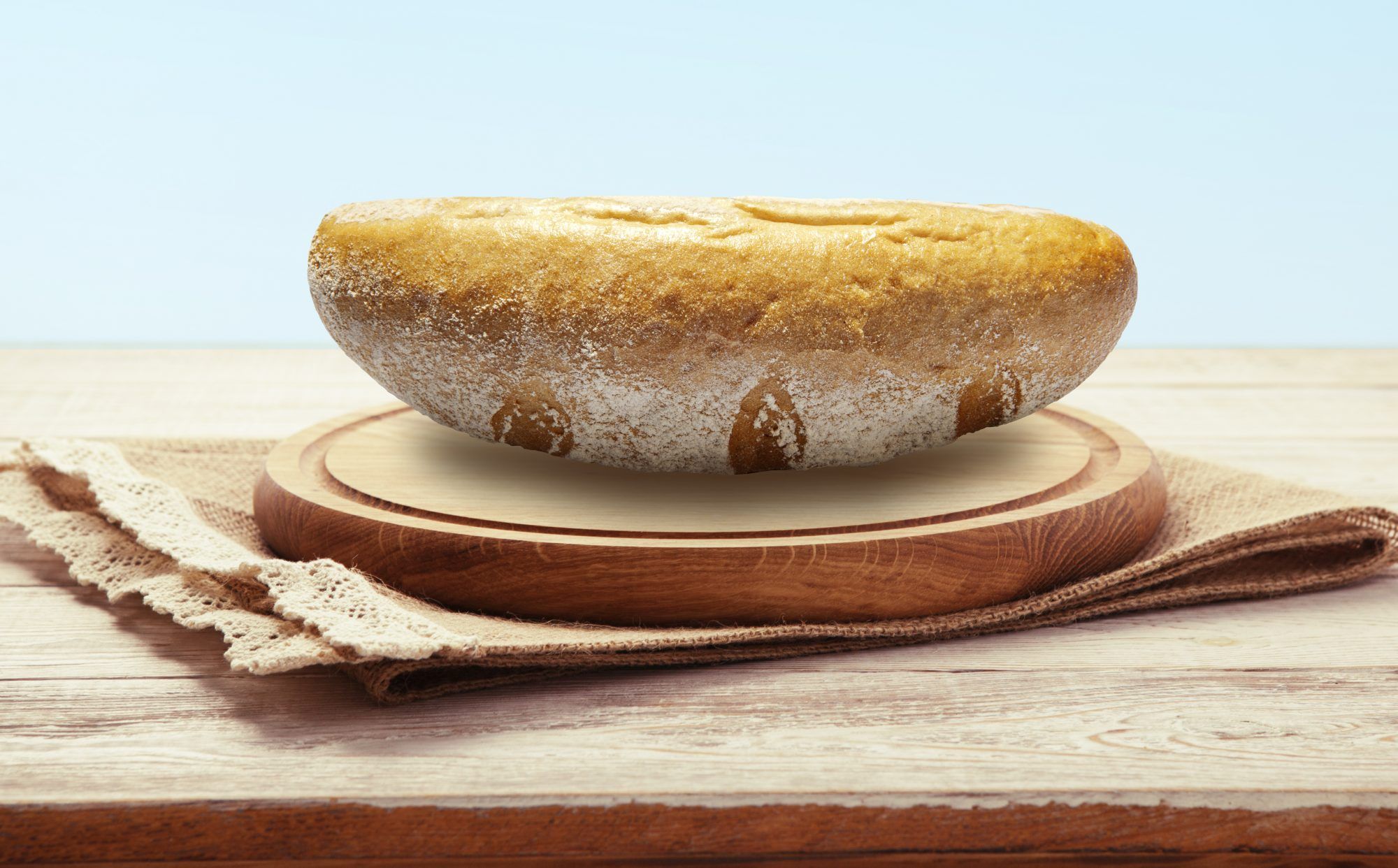 スライスする方法-パンのハック：逆さまのパン