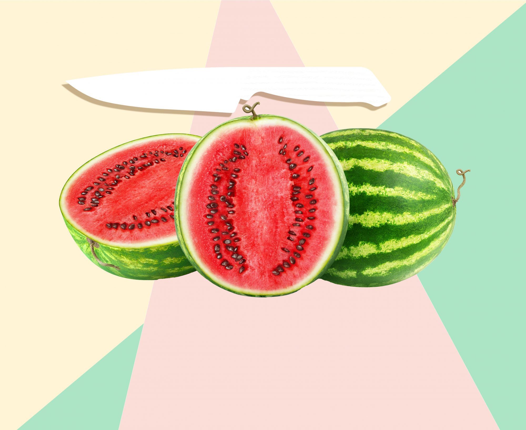 Najjednoduchší spôsob, ako nakrájať melón na kocky