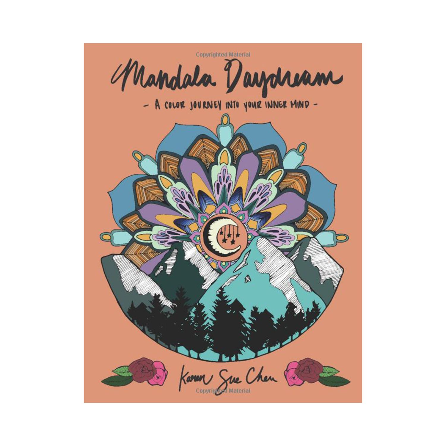 „Mandala Daydream“: Suaugusiųjų spalvinimo knyga: meditacijos dizainas