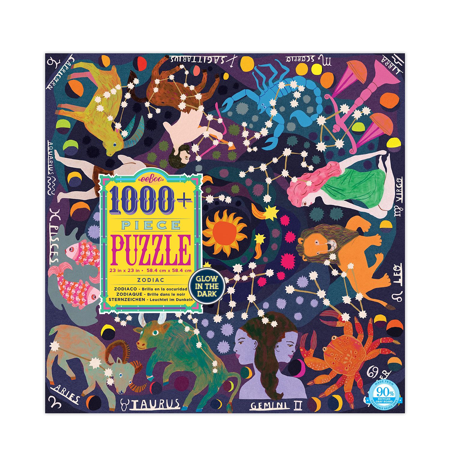 EEBOO Zodiac Puzzle od 1000 dijelova