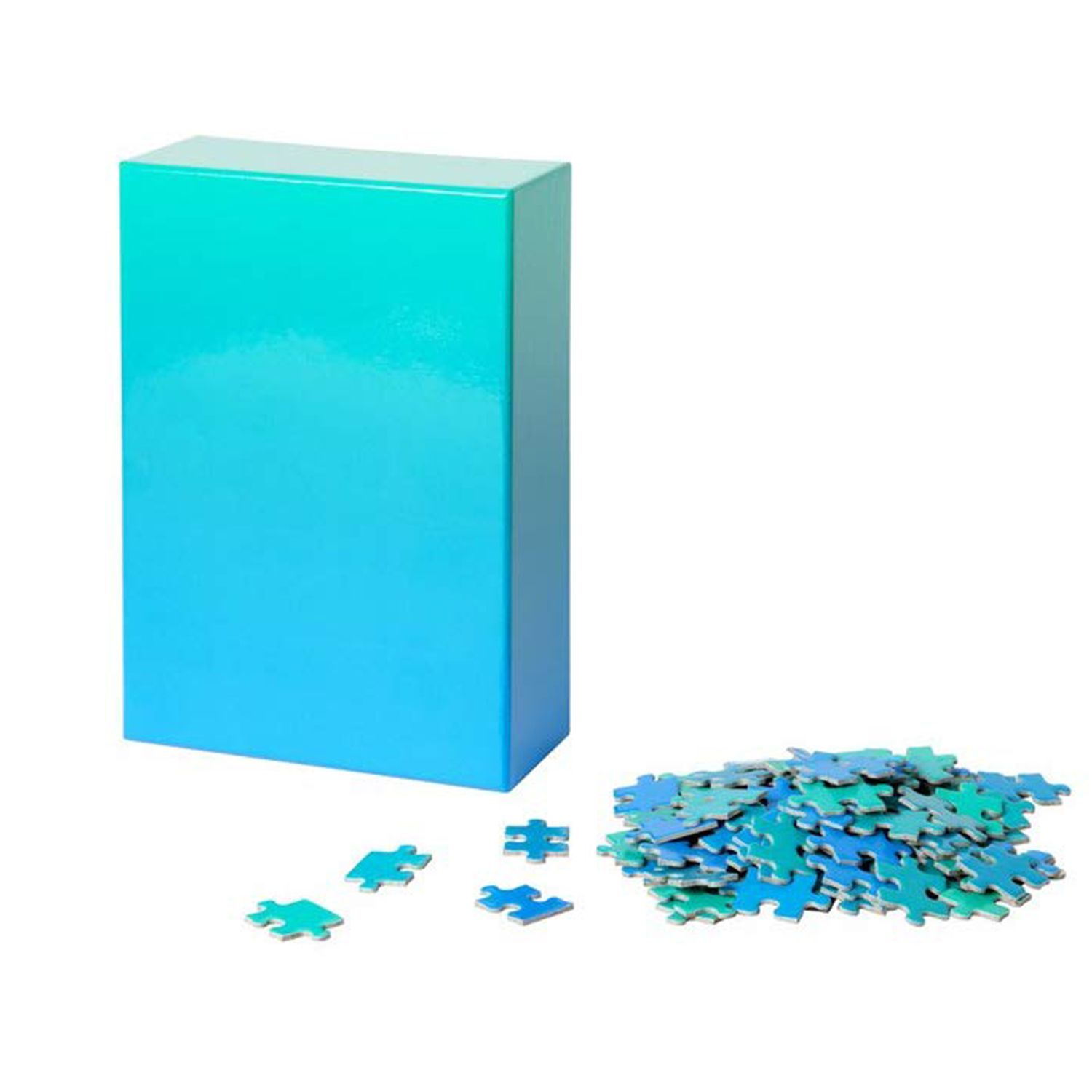 Puzzle degradado Areaware Azul / Verde
