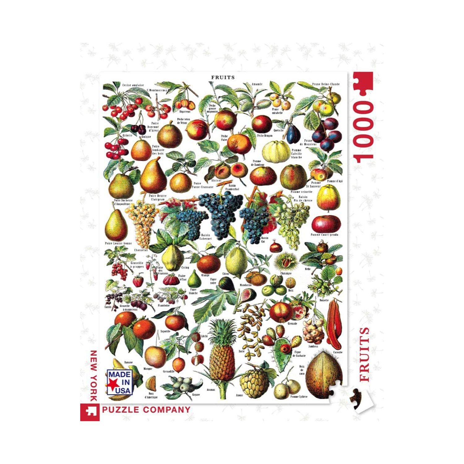 New York Puzzle Company - Vintage Images Fruits