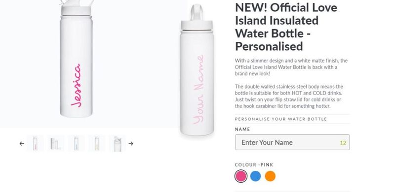 Cómo comprar la botella de agua Love Island 2021 - ¡Twitter reacciona al nuevo look!