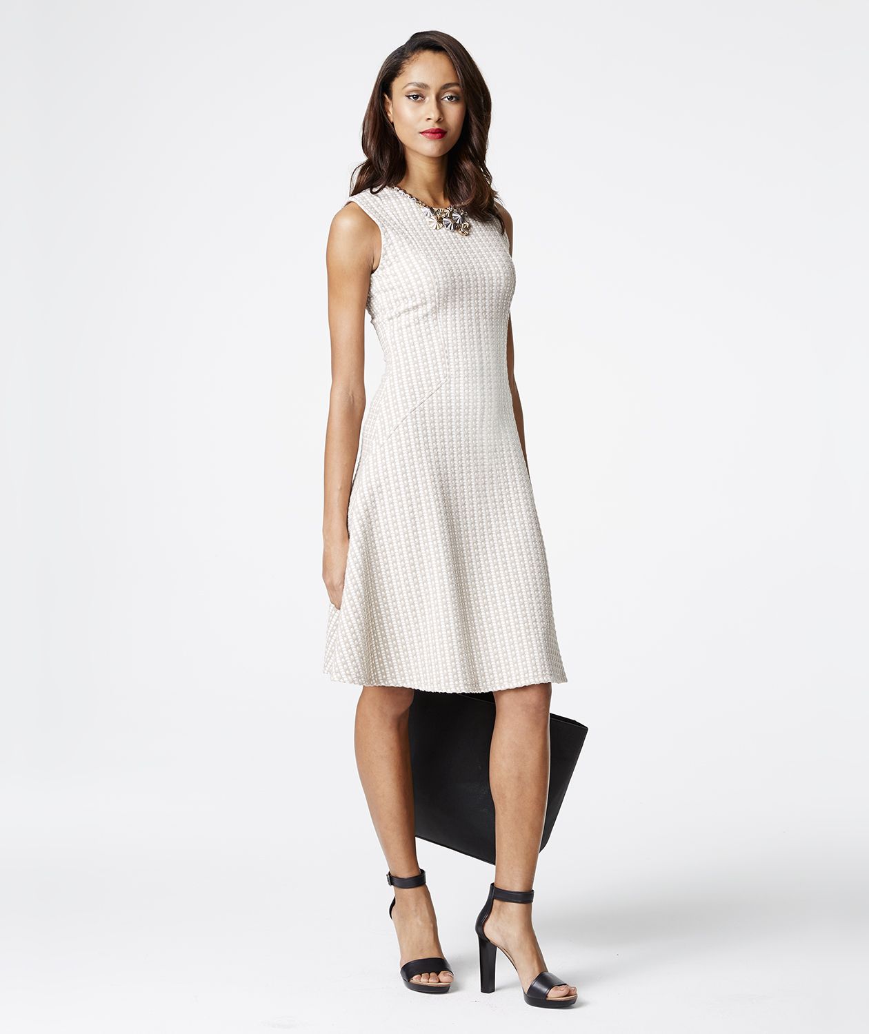 Teksturowana sukienka Calvin Klein