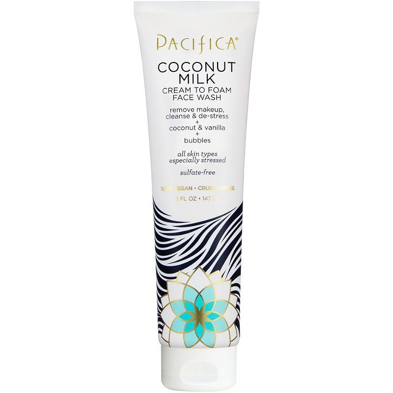 โฟมล้างหน้า-Pacifica Coconut Milk Cream to Foam Face Wash
