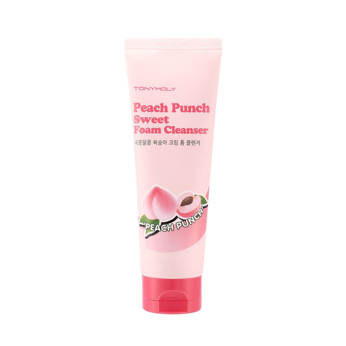 foam-cleanser-TONYMOLY Peach Punch Sweet Foam Cleanser