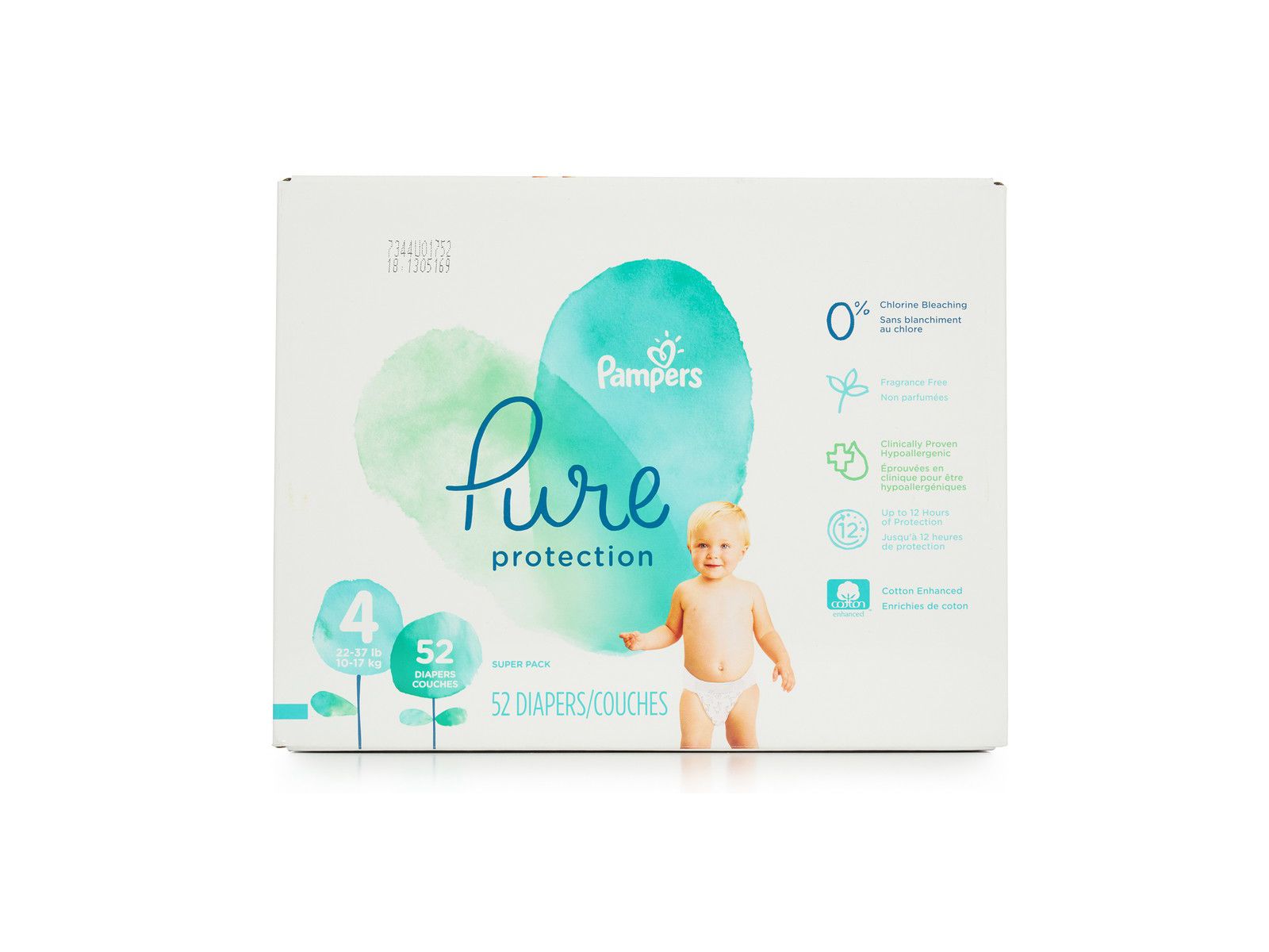 Pampers Pure Protection საფენები