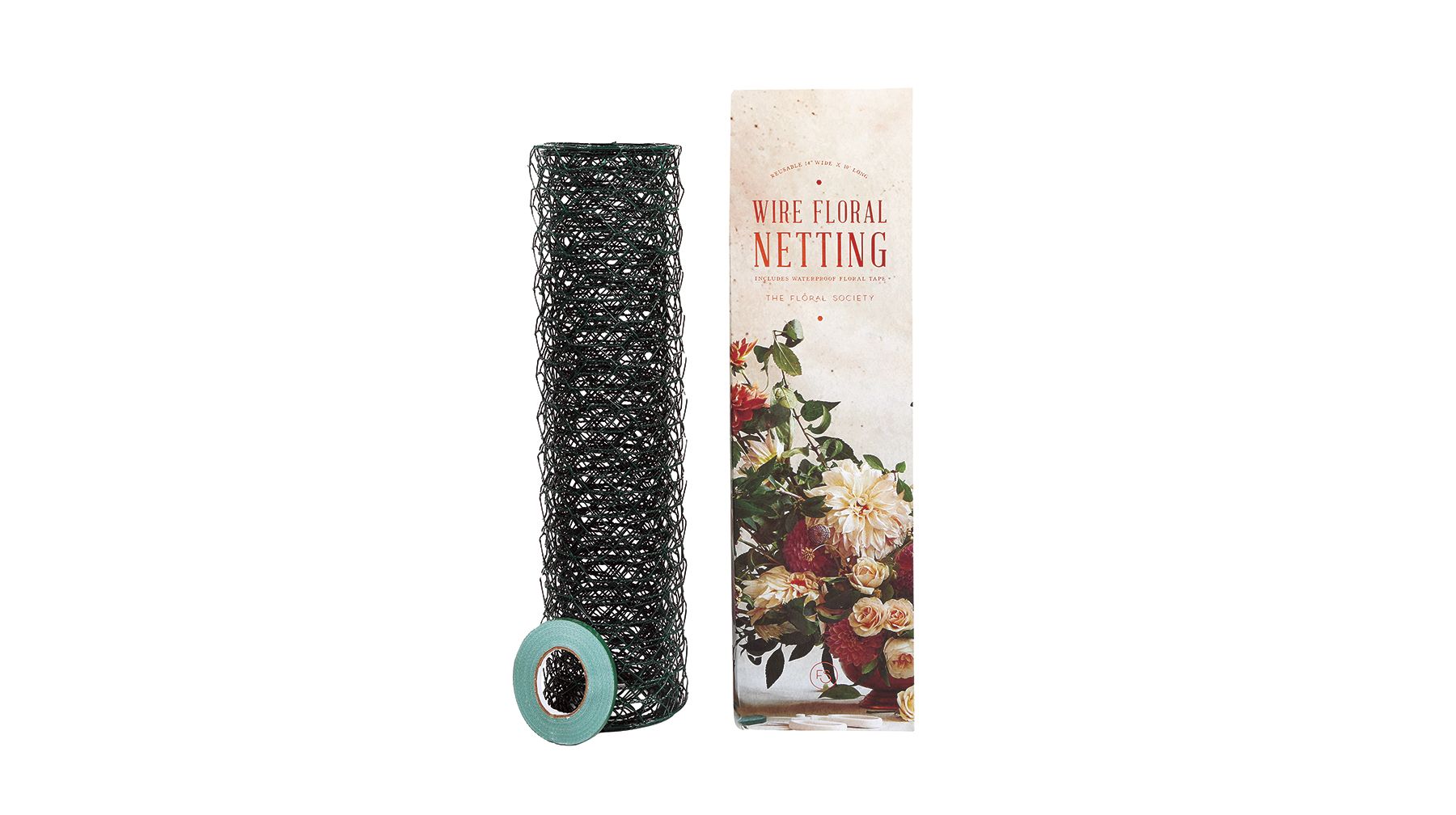 Wire Floral Netting & Floral Tape Set