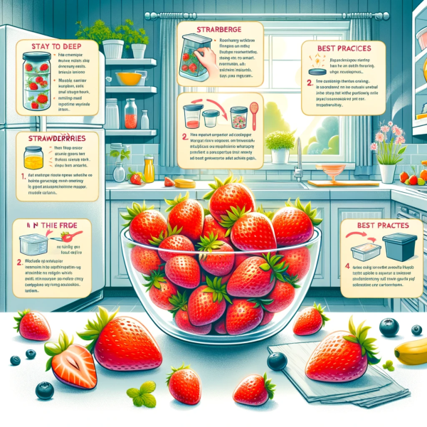 イチゴを新鮮に保つ方法 - 保存と保存のヒント