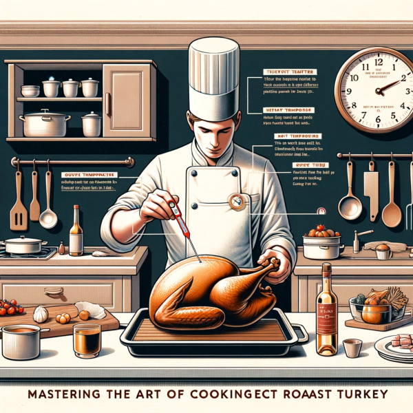 Mastering the Art of Cooking the Perfect Roast Turkey - Achieving the Ideal Temperature and Cooking Time