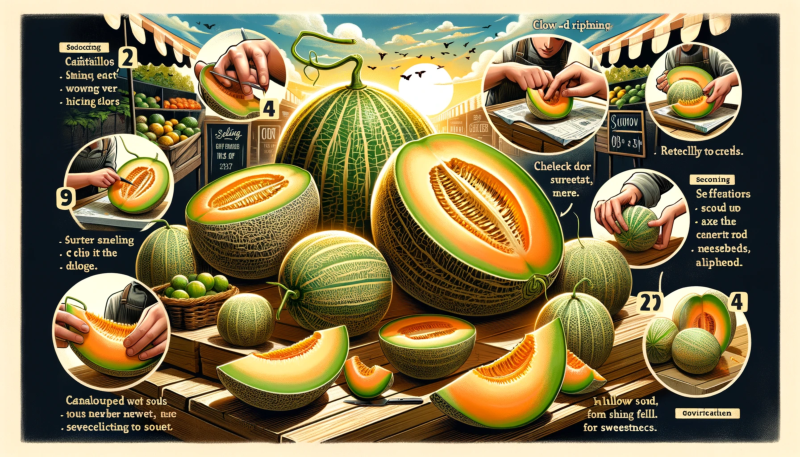 Choosing and Ripening Cantaloupes - Mastering the Art of Melon Selection