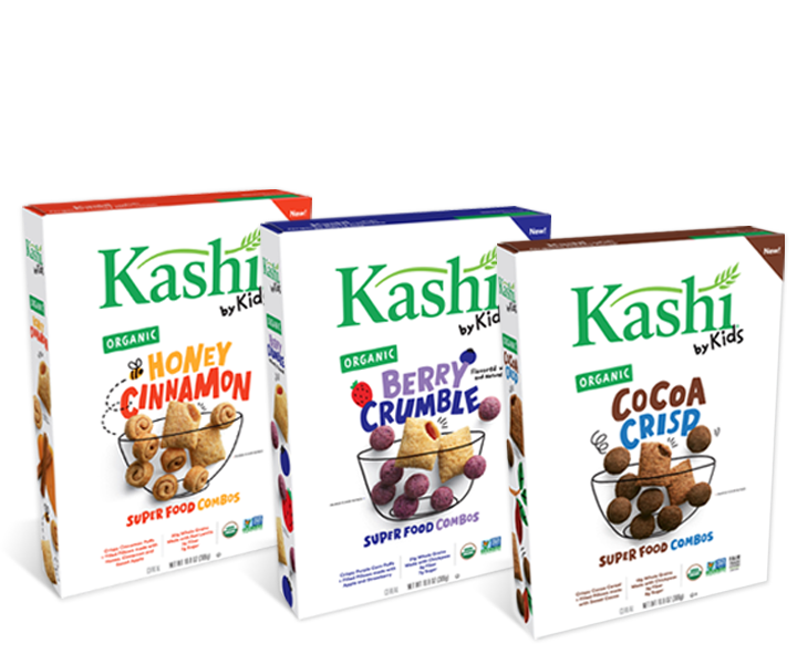 Dessa nya Kashi-spannmål i barnvänliga smaker gjordes faktiskt av barn