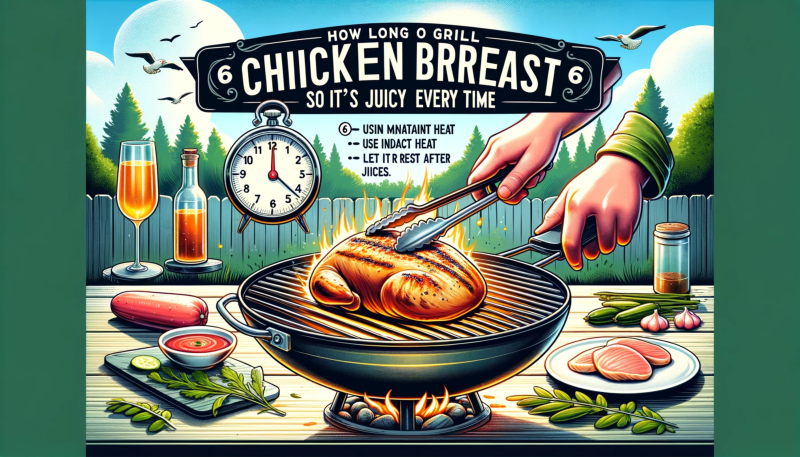 完璧な鶏胸肉のグリルをマスターする - しっとりと風味豊かな仕上がりのためのヒント、コツ、タイミング