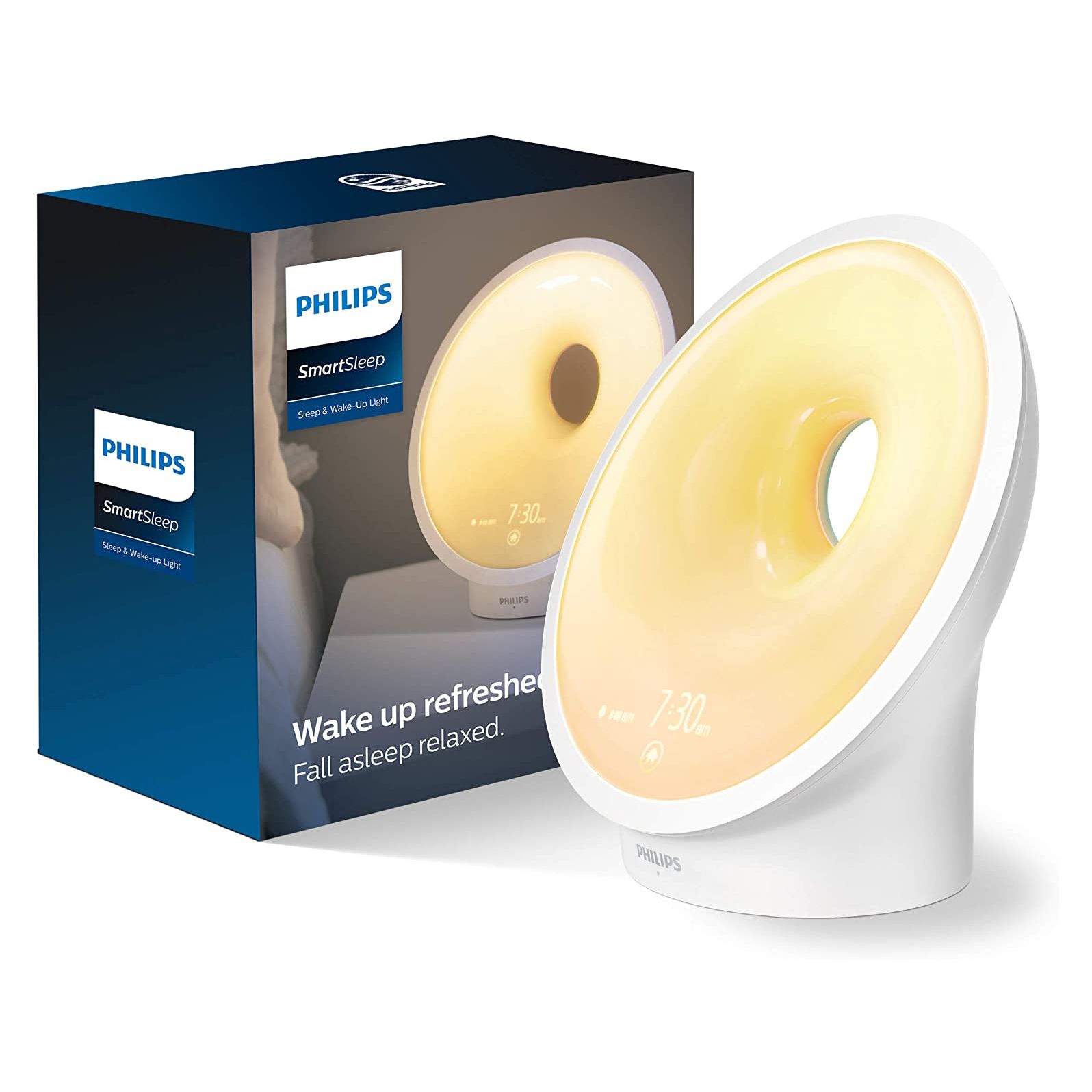 Najlepsze prezenty dla nowych mam — najlepszy prezent dla zestresowanych mam: lampka Philips SmartSleep Sleep and Wake-Up Light