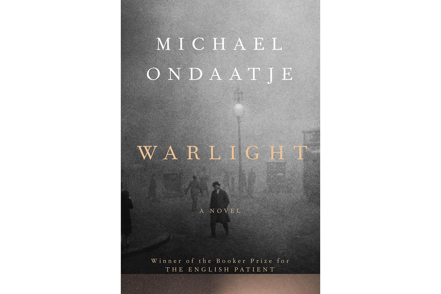 Capa de Warlight, de Michael Ondaatje