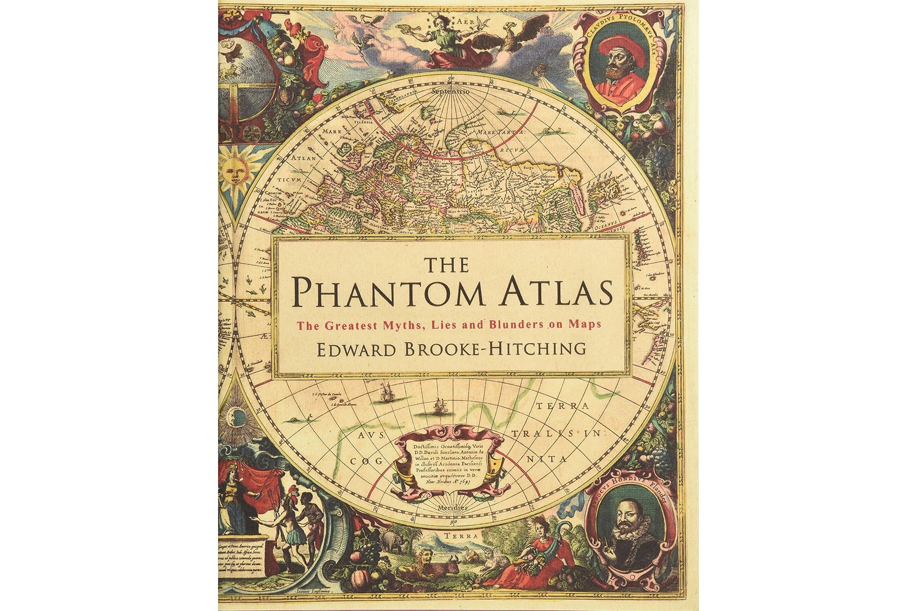 Copertina di The Phantom Atlas, di Edward Brooke-Hitching