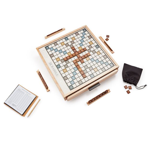 საუკეთესო საჩუქრები მამაკაცებისთვის, საჩუქრების იდეები მამაკაცებისთვის - Scrabble Luxe Edition თამაში