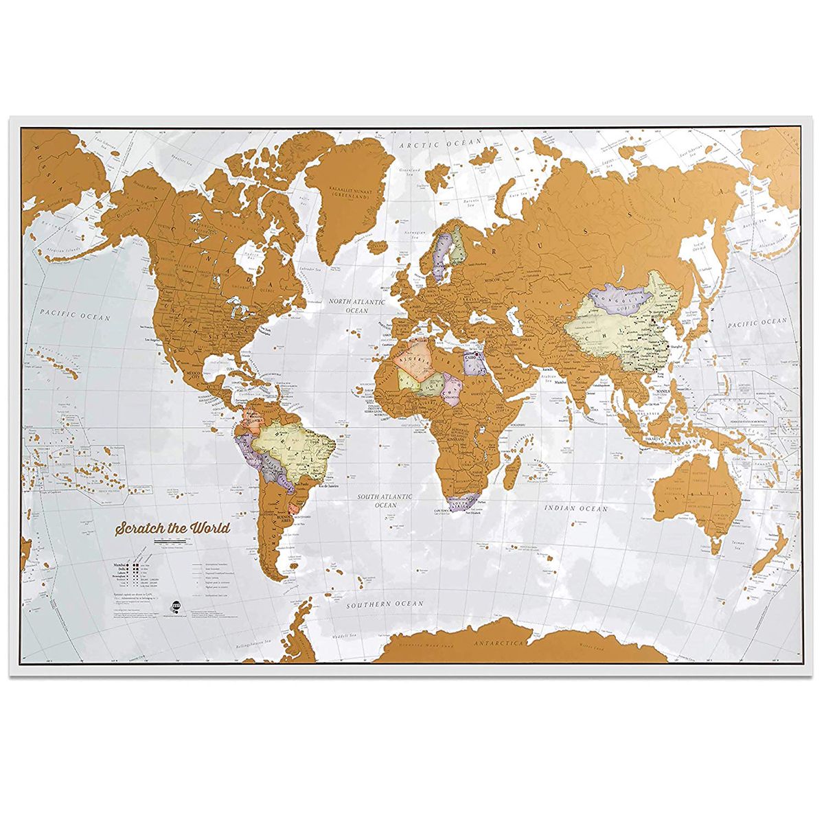 რუკები საერთაშორისო გადასაფხეკი მსოფლიო მოგზაურობის რუკა