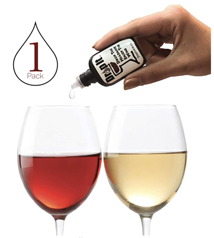„Drop It“ vyno lašai - natūralus vyno sulfito valiklis