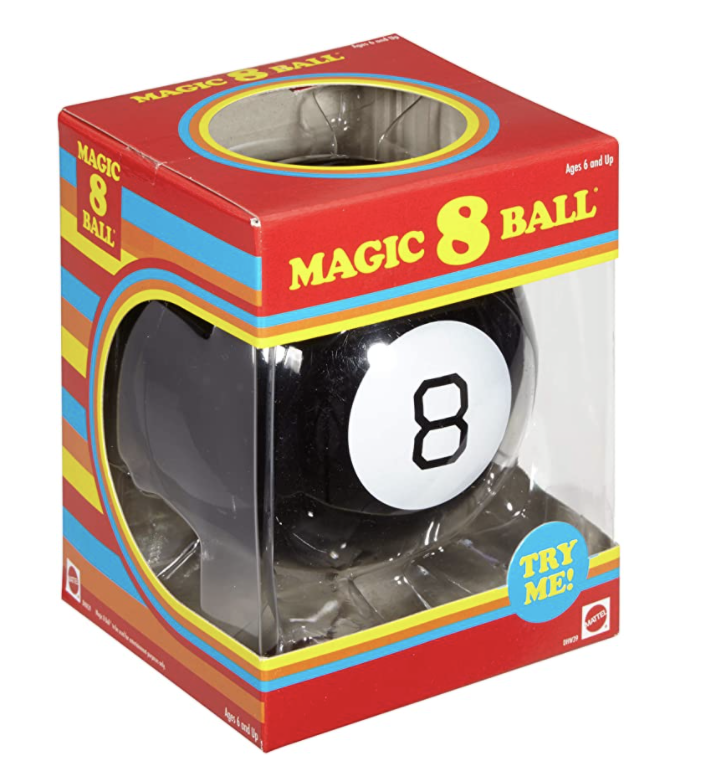 Geriausias kojinių krautuvas - „Magic 8 Ball“