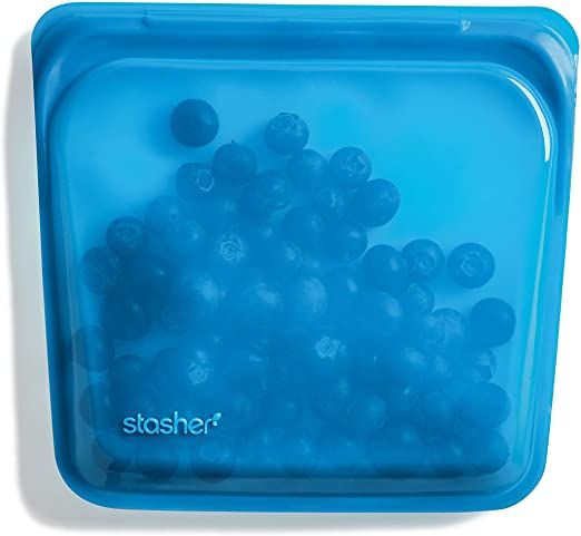 „Stasher“ 100% silikono maisto kokybės daugkartinio naudojimo krepšys