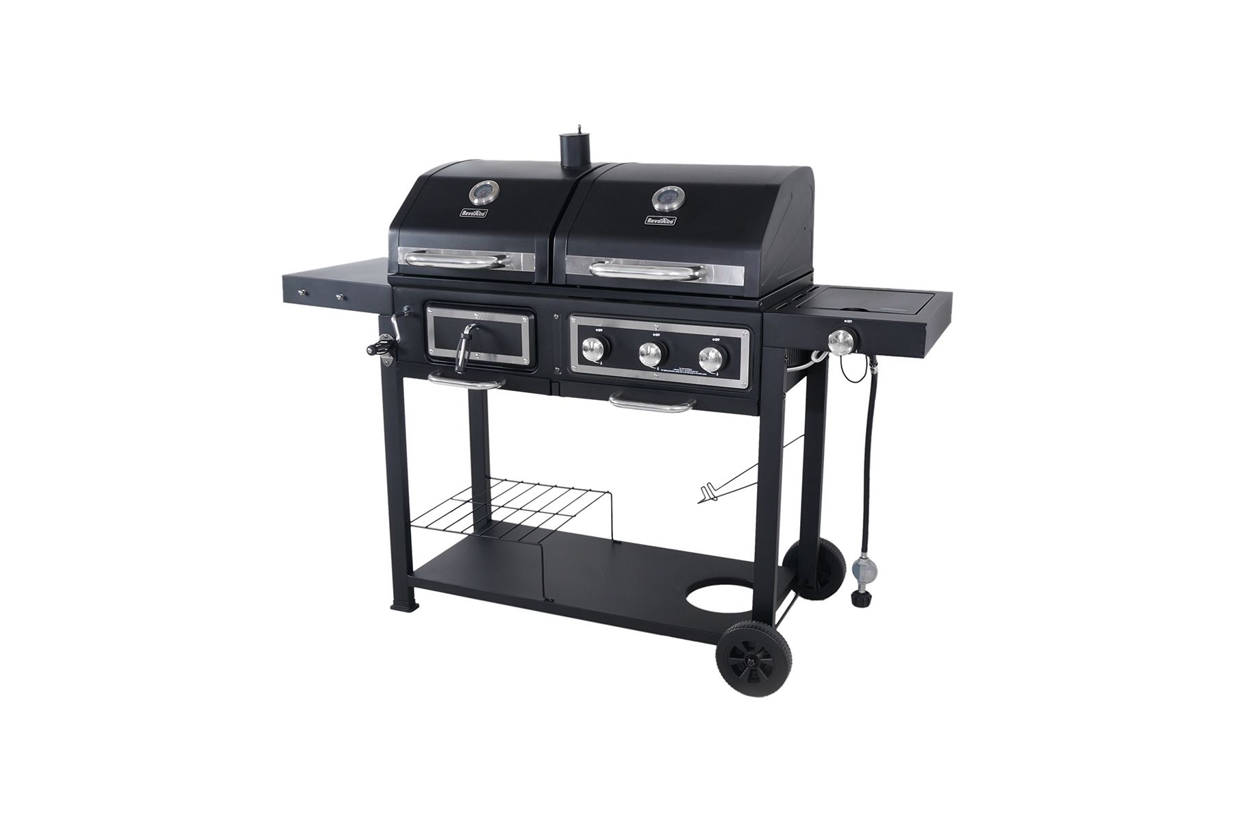 Revoace Dual Fuel Combination Charcoal Gas Grill