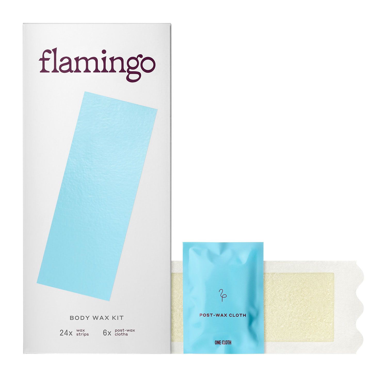 Bedste hårfjerningsprodukter: Flamingo Body Wax Kit