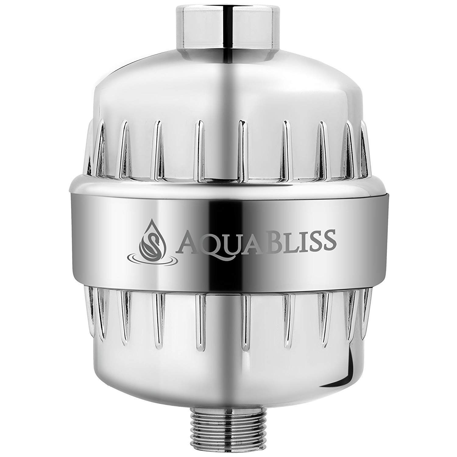 AquaBliss High Output atjaunojošais dušas filtrs samazina sausu ādas niezi, blaugznas