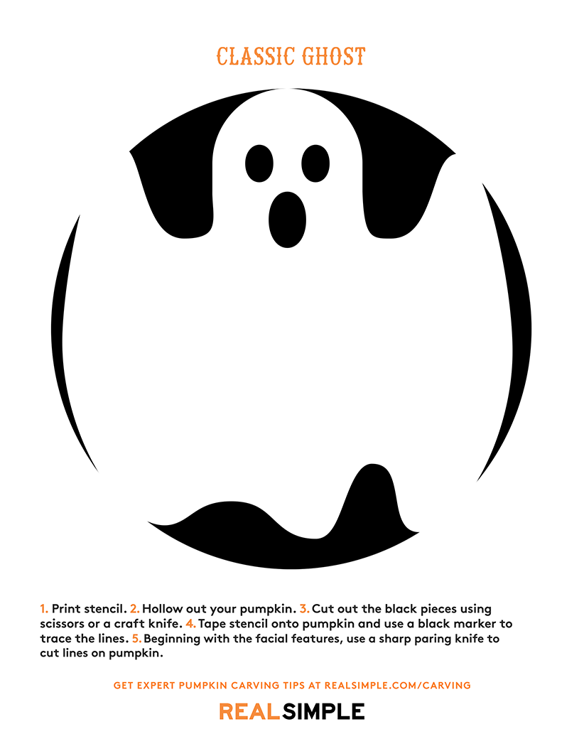 Conceptions fantômes pour vos Jack-o'-Lanterns