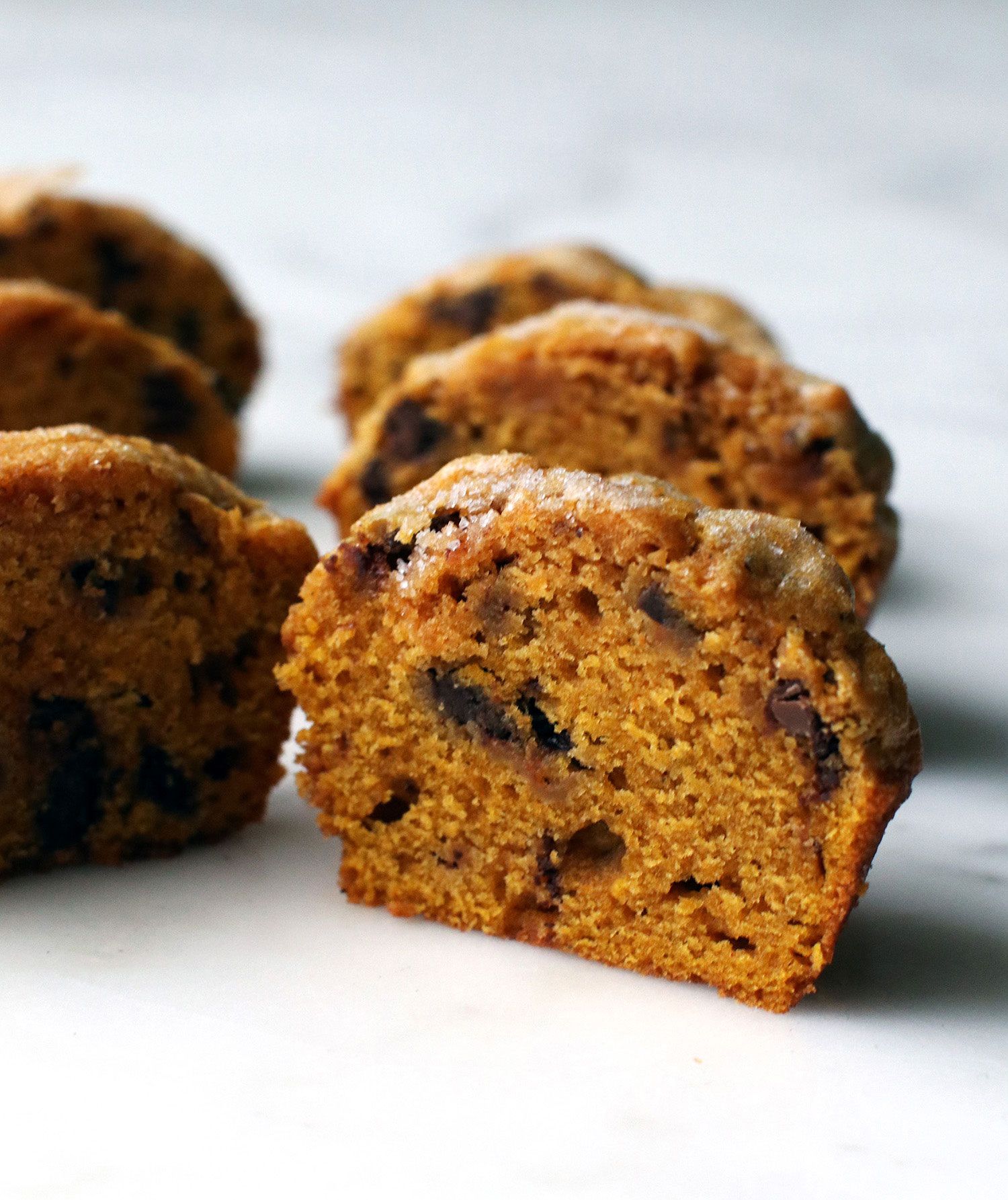 Halloween ételötletek, könnyű Halloween party ételek - Csokoládé sütőtök muffin