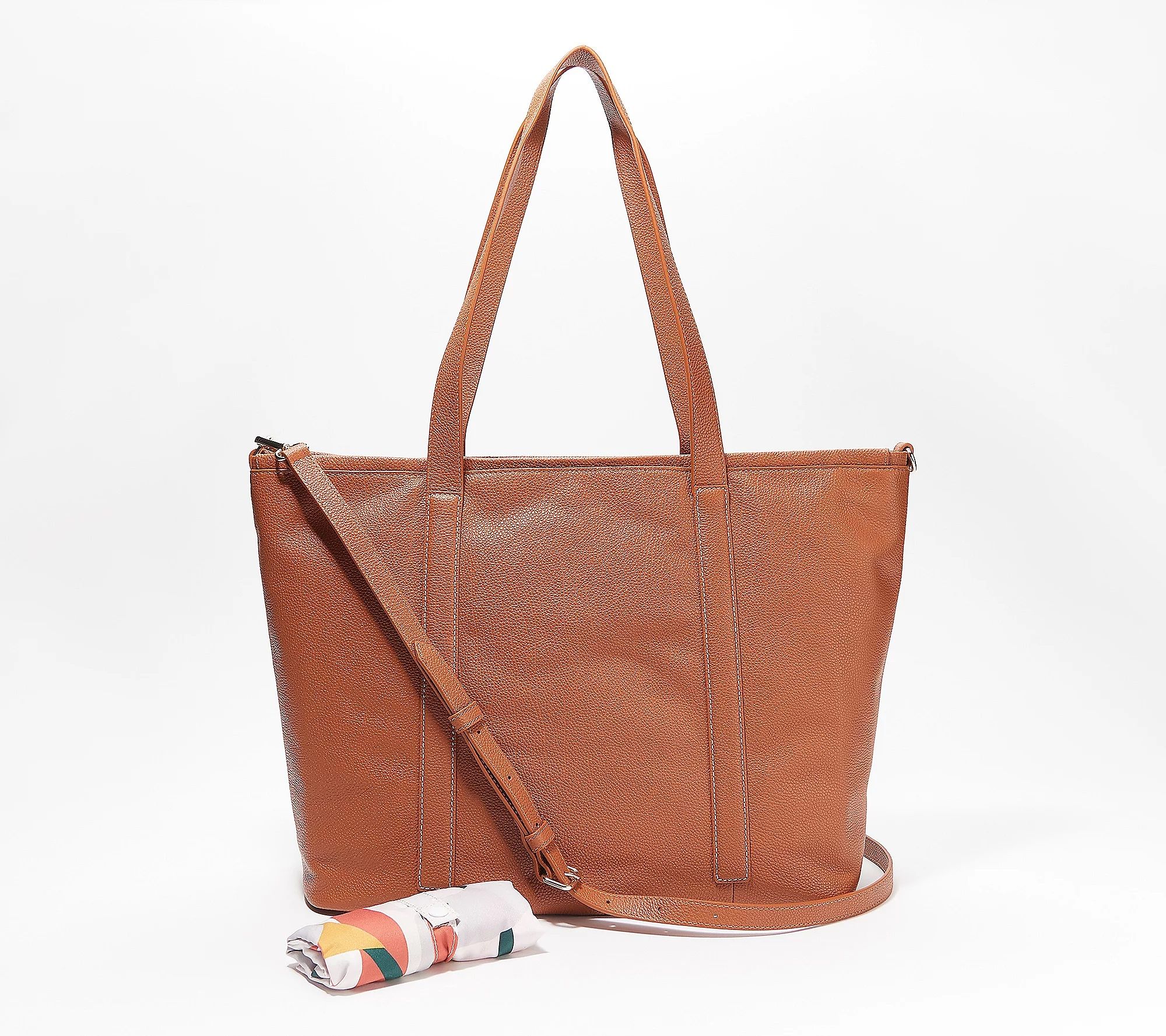 حقائب يد بسيطة حقيقية على QVC: حقيبة حمل إبداعية بسحاب للركاب