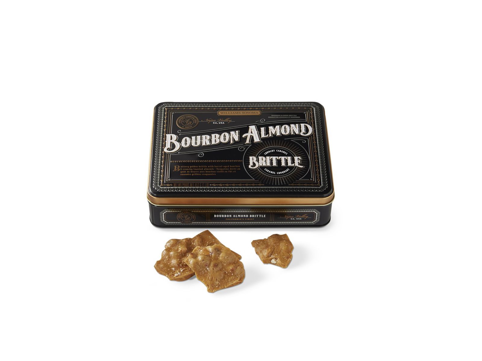 Bourbon Almond Brittle
