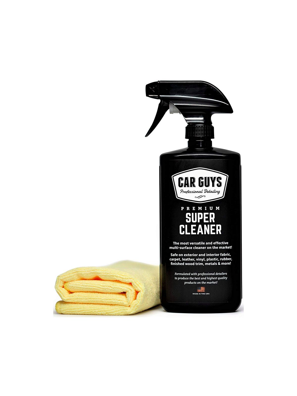 Spray de limpeza para caras de carros