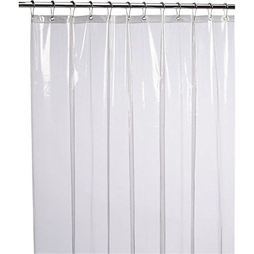 Amazon Essentials Clear Shower Curtain Liner