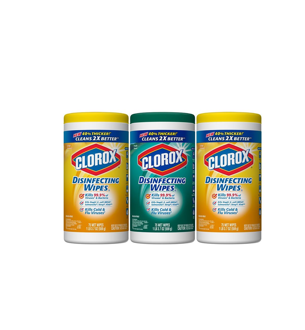 Amazon Essentials Clorox Desinfektionstücher, 3er-Set
