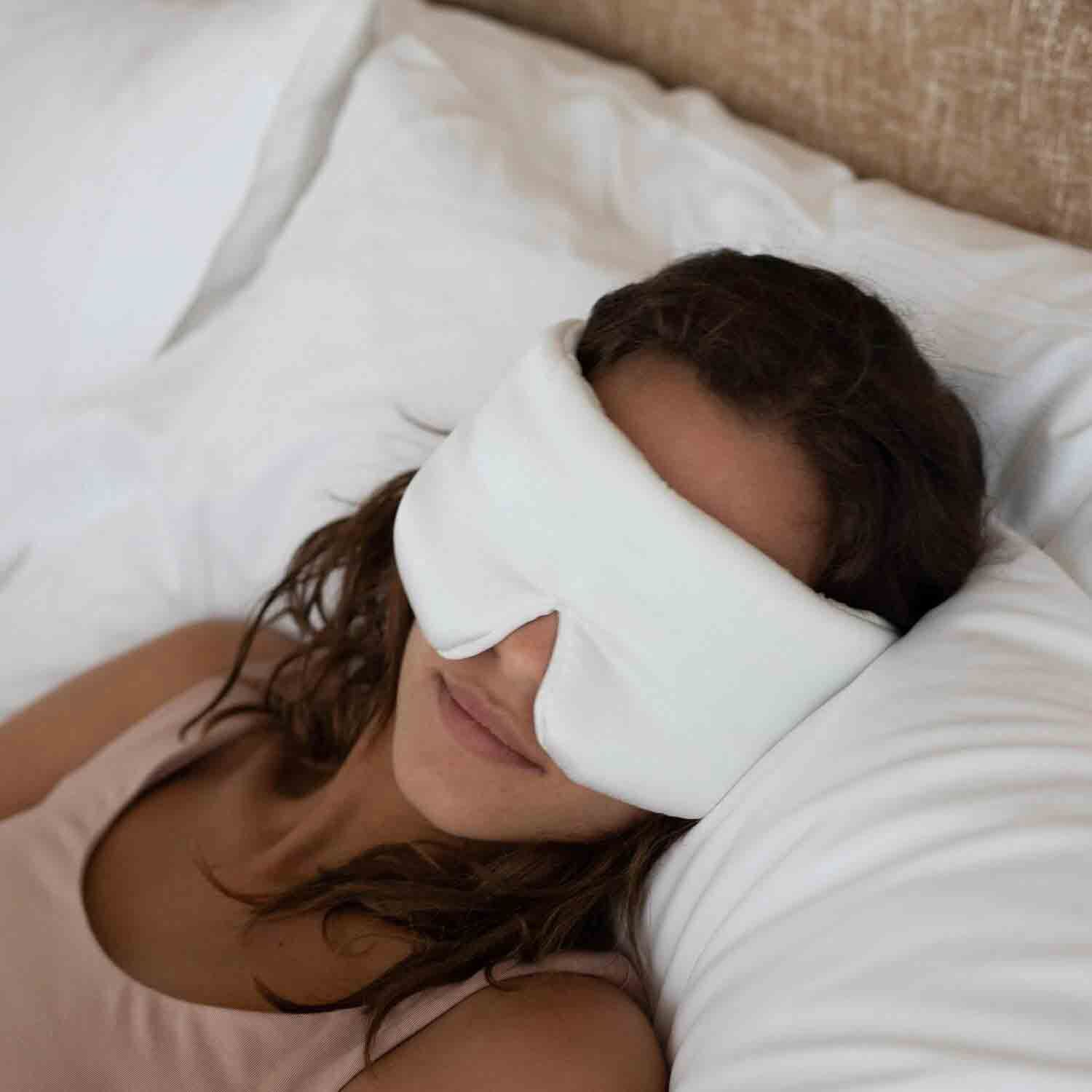 маска для сна с утяжелением манты