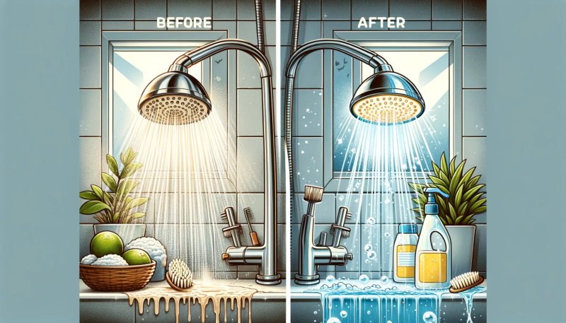 Modalități eficiente de a vă curăța capul de duș și de a-l face să strălucească din nou