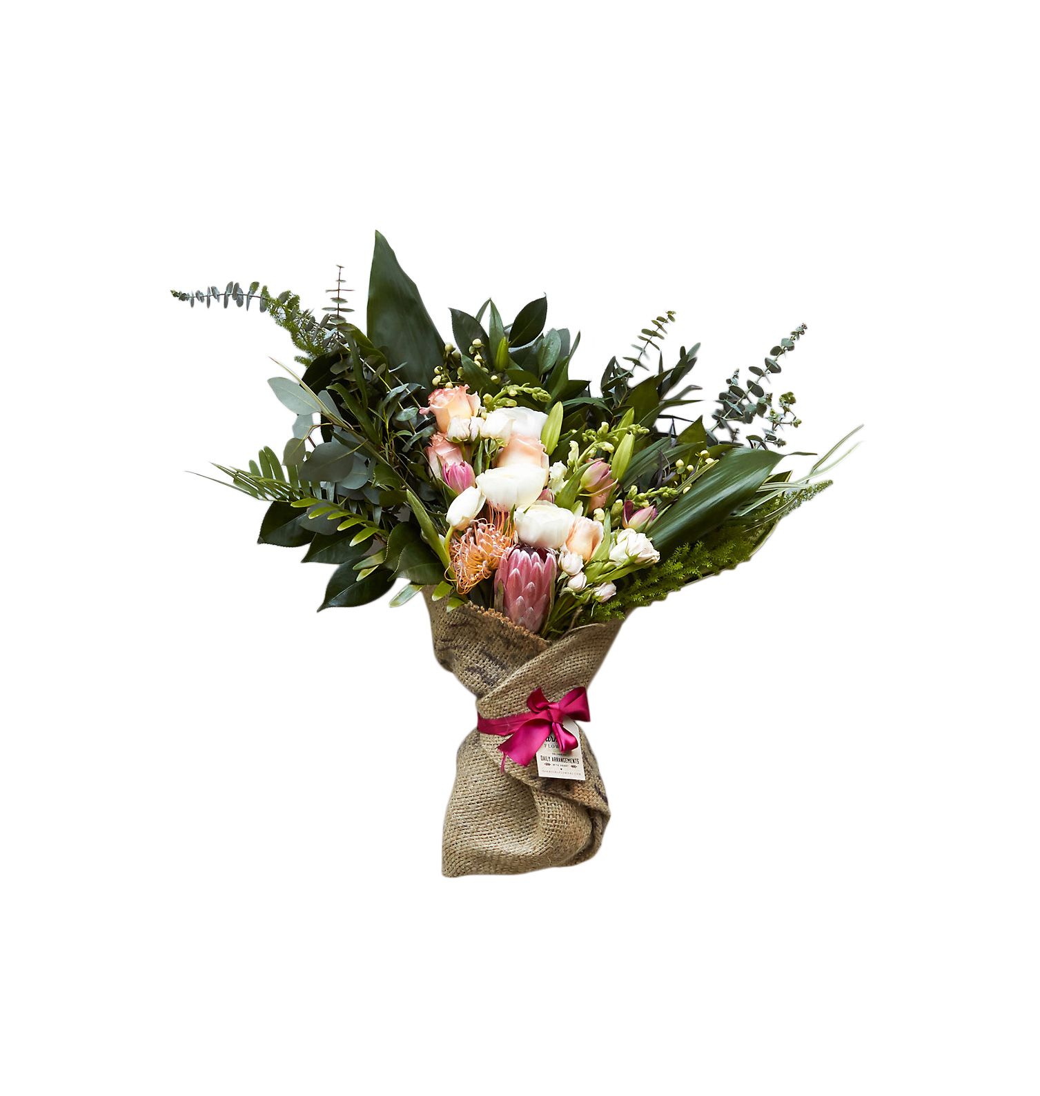 Μπουκέτο με φρέσκα λουλούδια Farmgirl