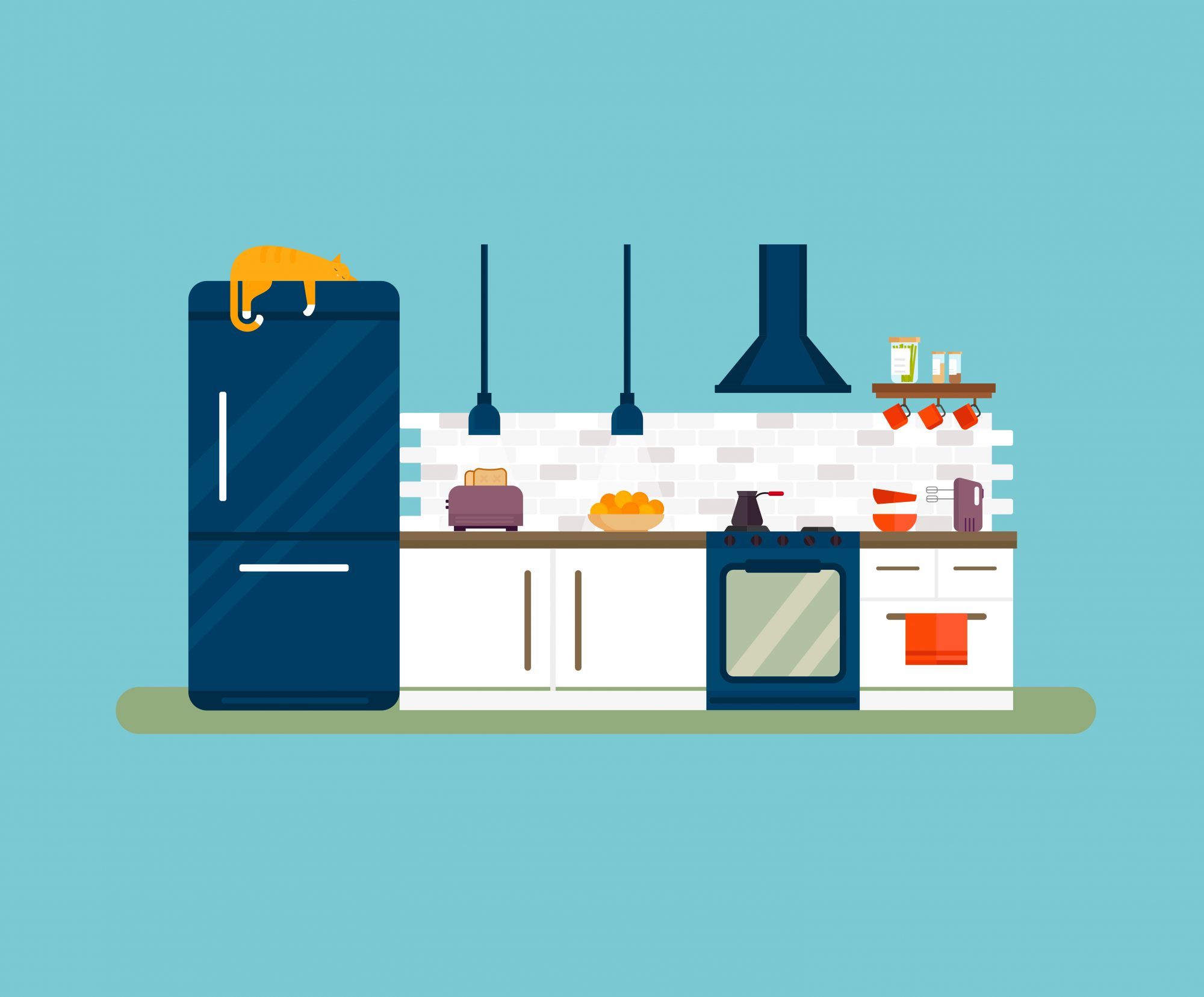 9 regole per riordinare la tua cucina per sempre