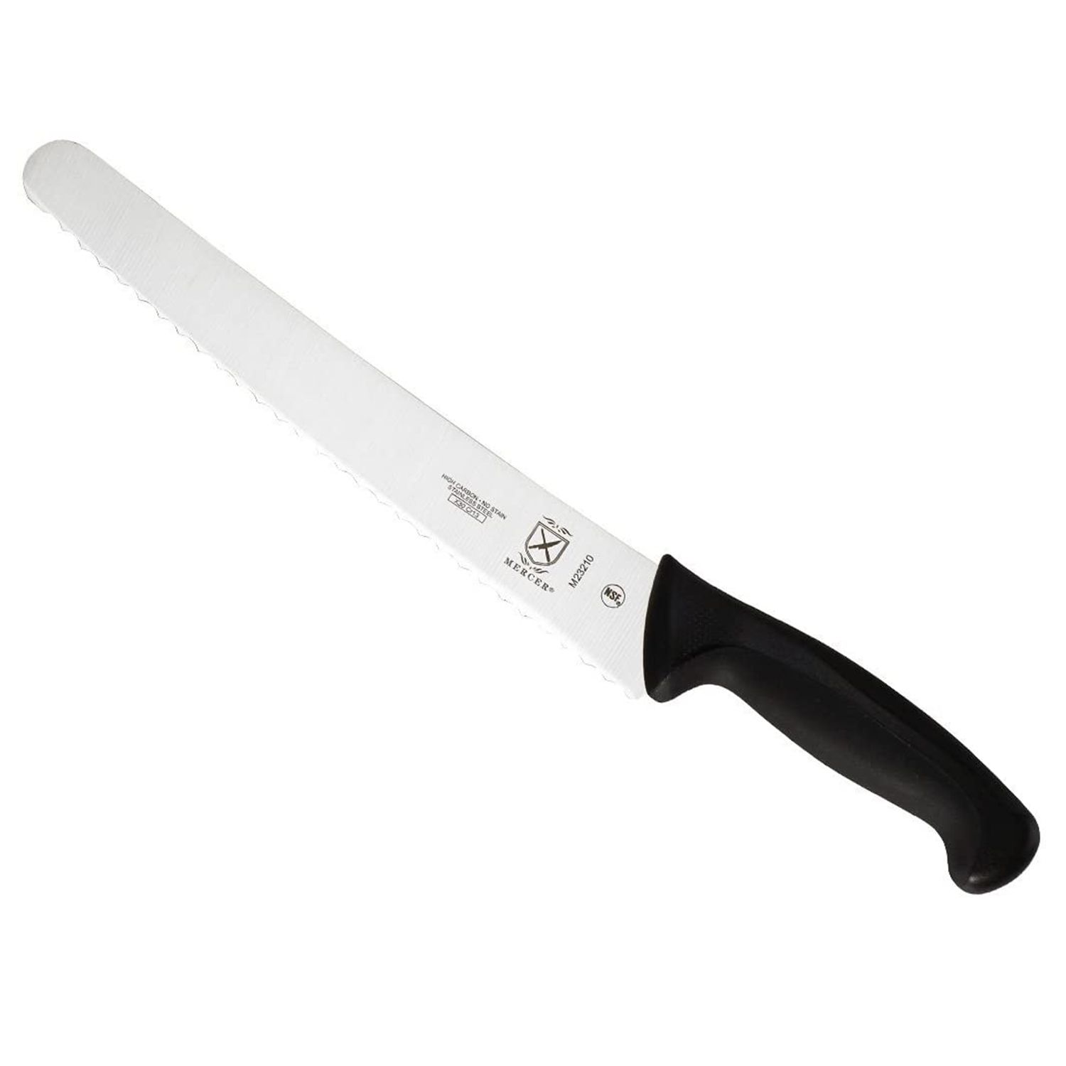 Nož za kruh Mercer Culinary Millennia, širok 10-palčni valoviti rob