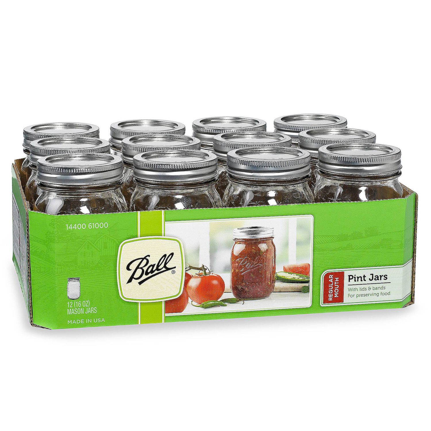 Jars Canning Glainne 12-Pack